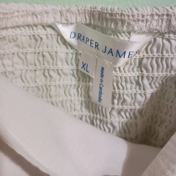 White Puff Sleeve Dress - Picture 6 of 6